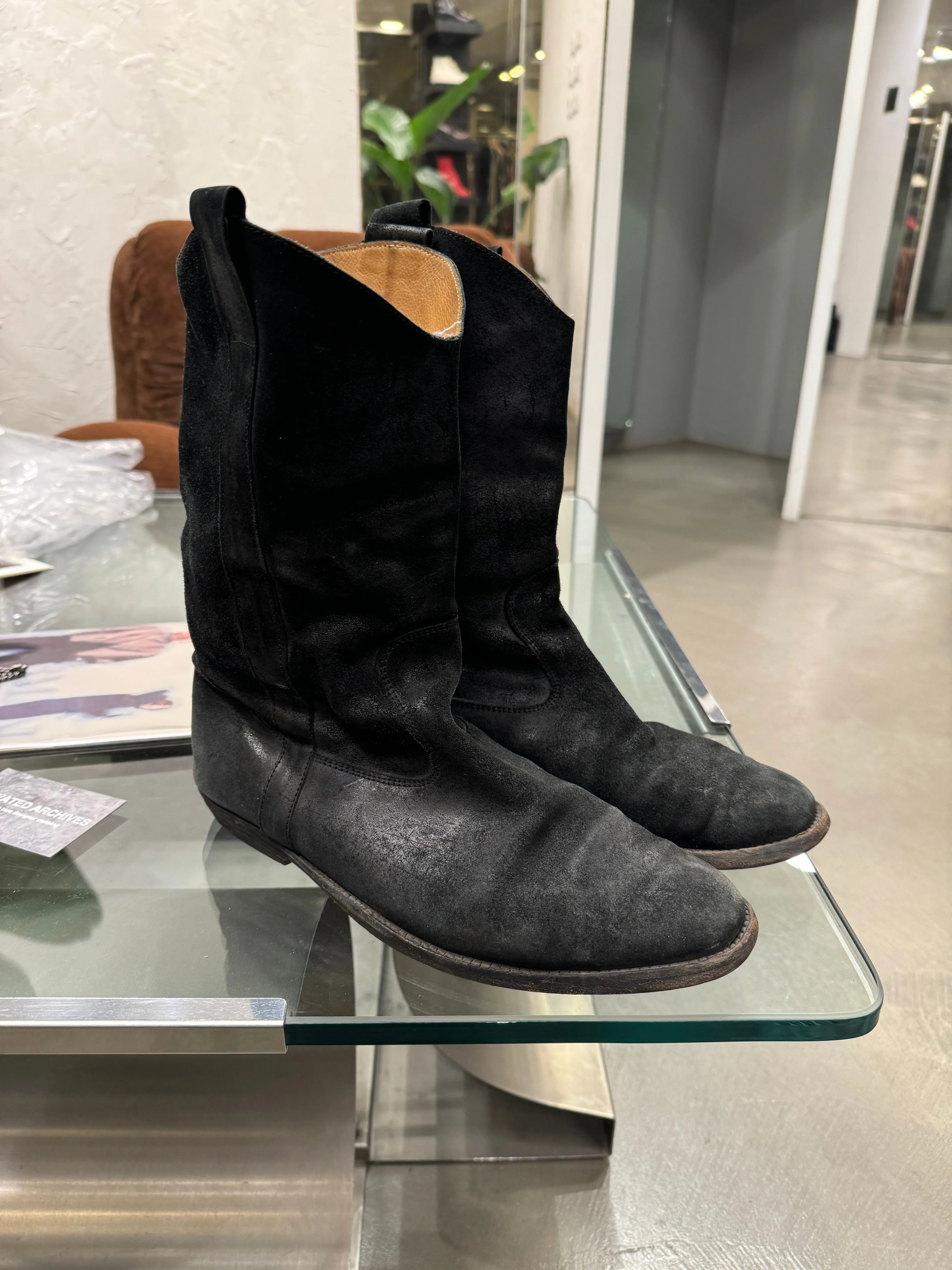 2000s Maison Margiela western boots