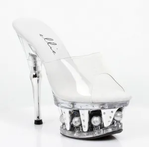 6" Disco Ball Platform Mule (ES629-VANITY)