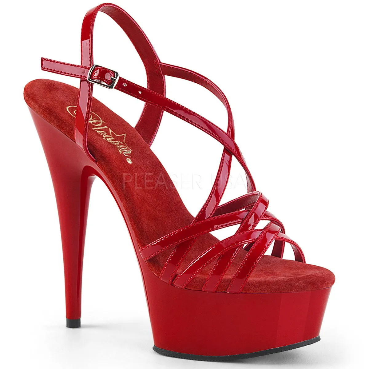 6" Strappy Stiletto Platform (DELIGHT-613)