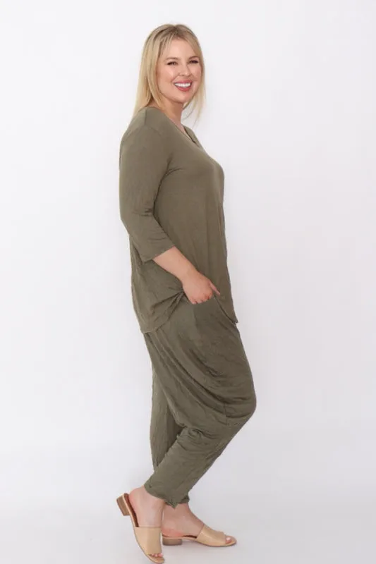 7987 Khaki top & 7774 pants
