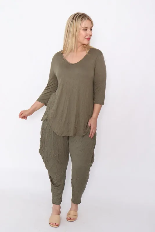7987 Khaki top & 7774 pants