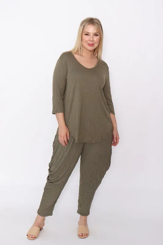 7987 Khaki top & 7774 pants