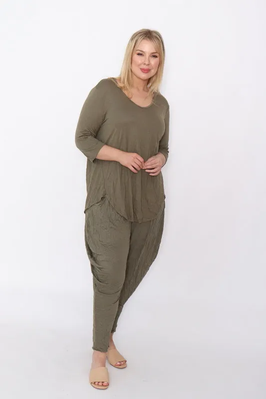 7987 Khaki top & 7774 pants