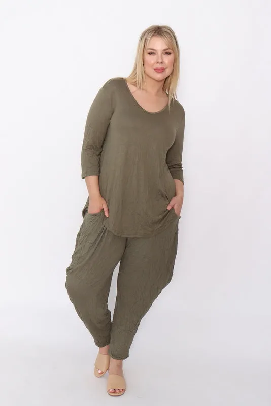 7987 Khaki top & 7774 pants
