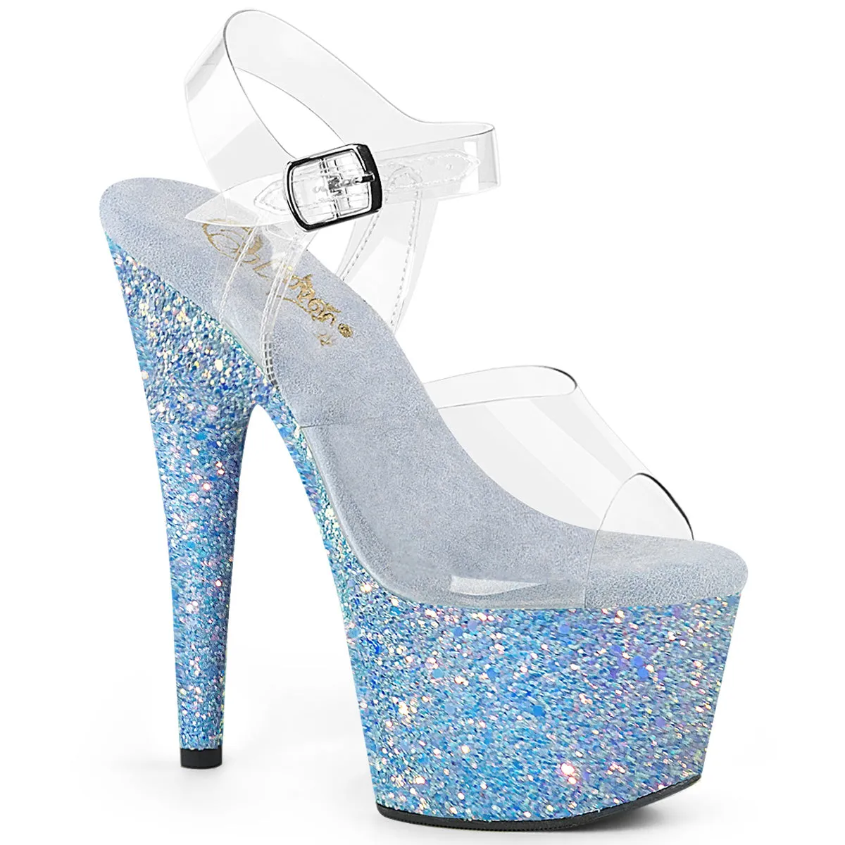 7" Stiletto Glitter Platform (ADORE-708LG)