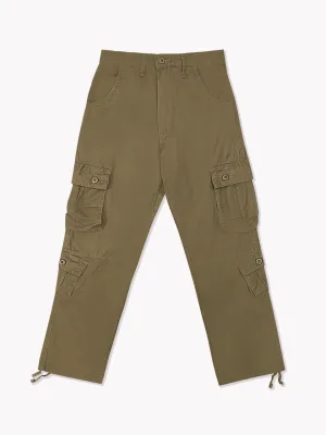 8 Pocket Cargo Pants-Khaki