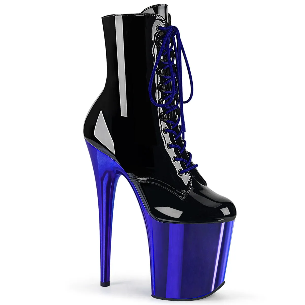 8" Lace-Up Front Ankle Boot (FLAMINGO-1020)