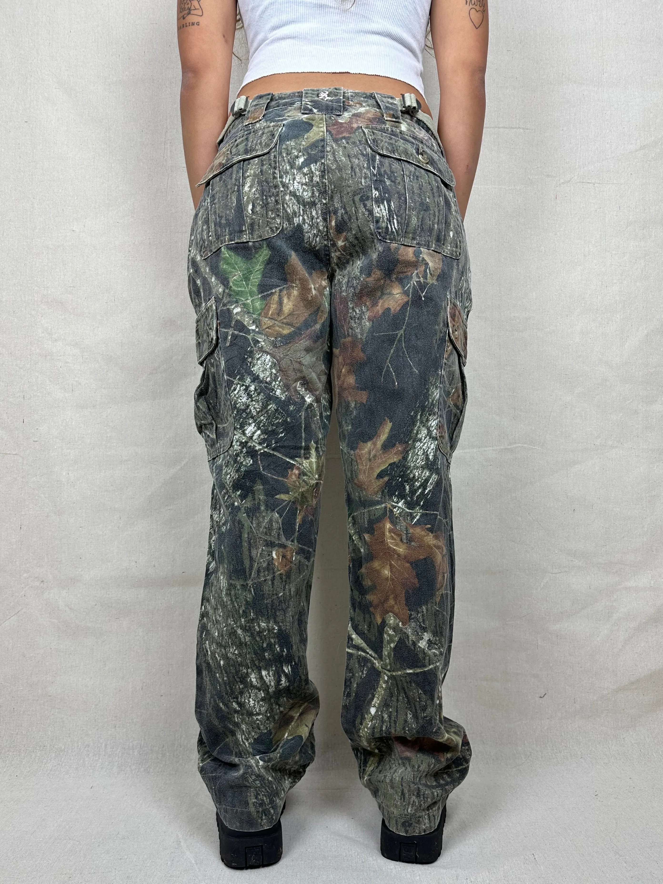90's Realtree Camo Vintage Cargo Pants Size 30x31