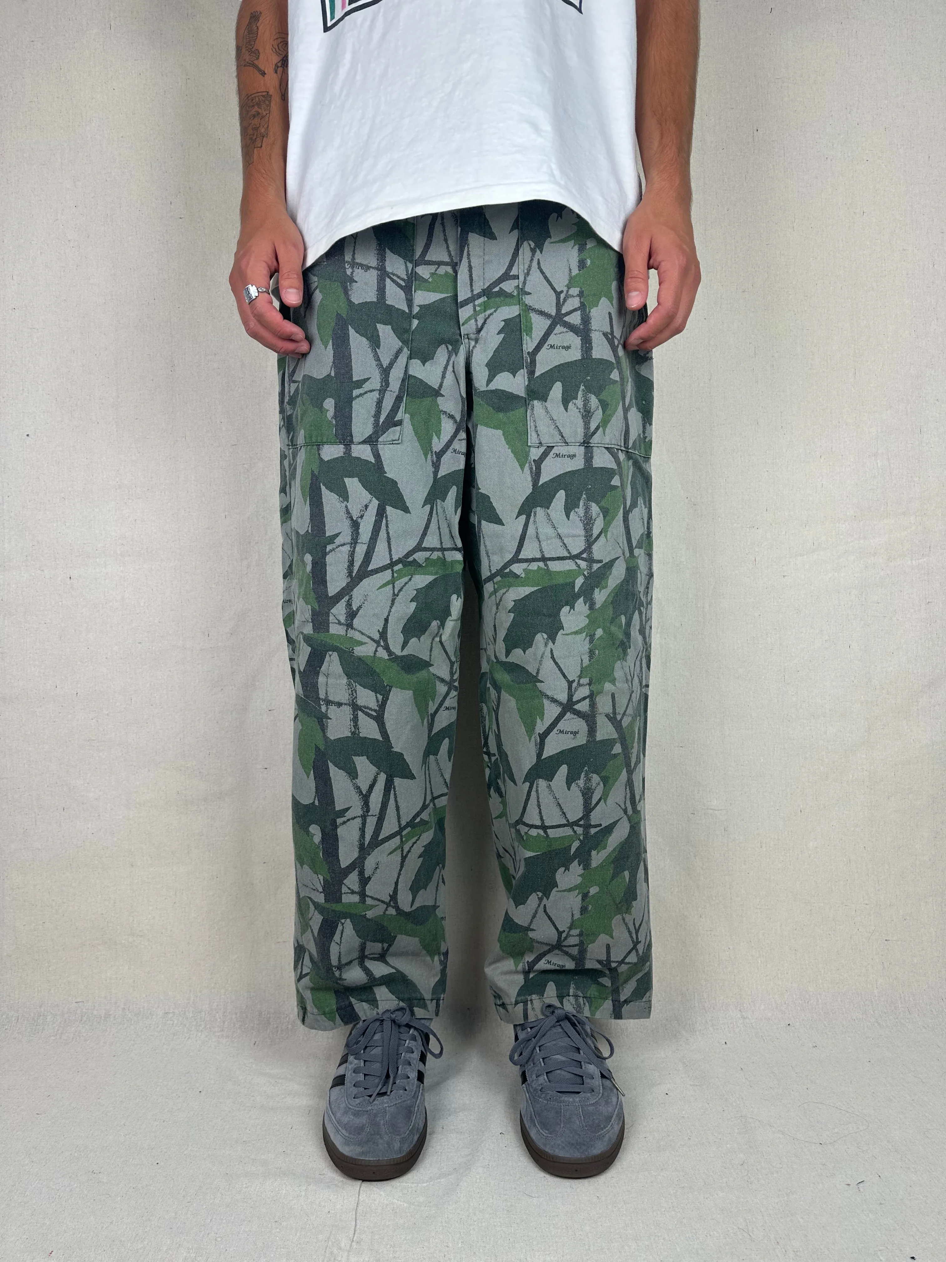 90's Realtree Camo Vintage Cargo Pants Size 35x29