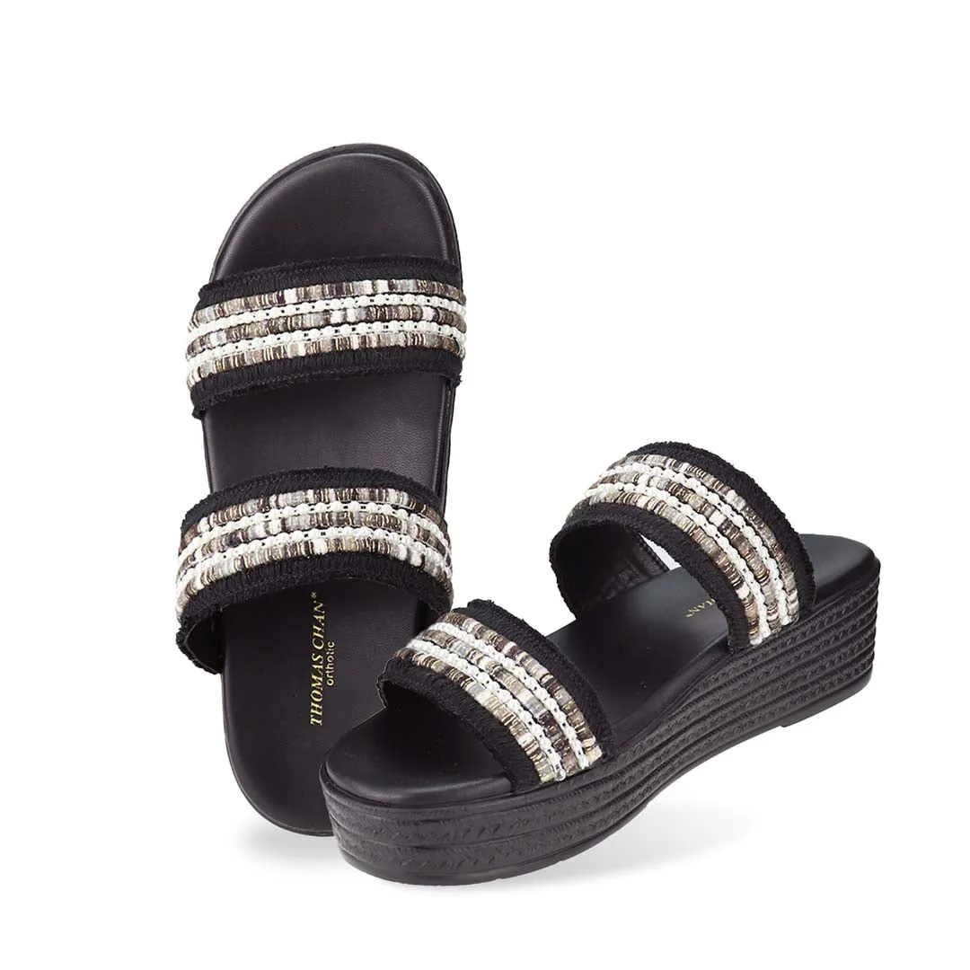 [Add to Cart RM129] Summer Love Boho Low Platform Sandals 2"inch [Cushioned Footbed Series]