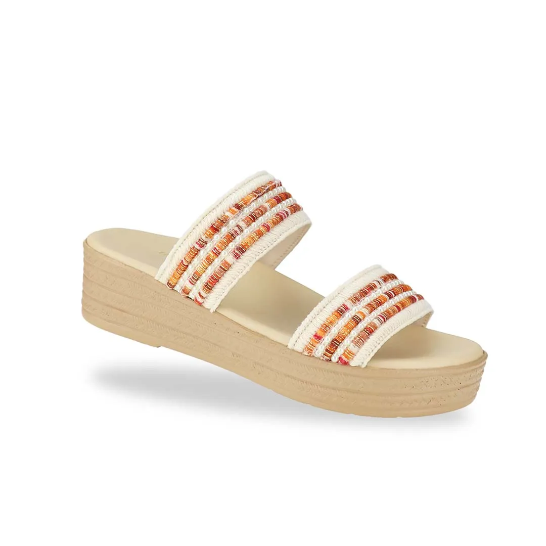 [Add to Cart RM129] Summer Love Boho Low Platform Sandals 2"inch [Cushioned Footbed Series]