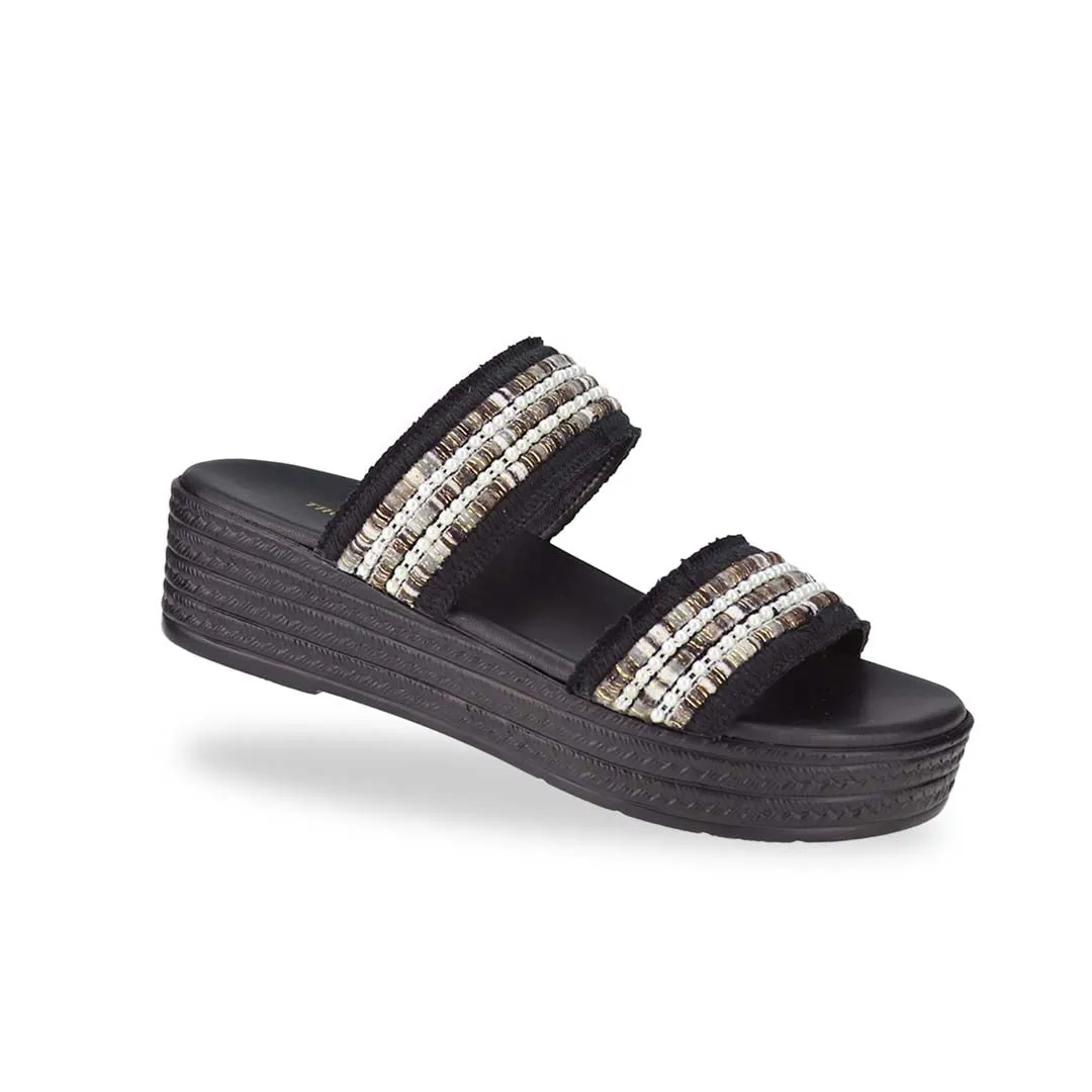 [Add to Cart RM129] Summer Love Boho Low Platform Sandals 2"inch [Cushioned Footbed Series]