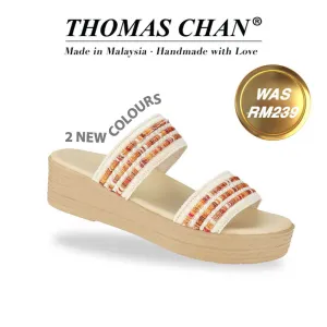[Add to Cart RM129] Summer Love Boho Low Platform Sandals 2"inch [Cushioned Footbed Series]