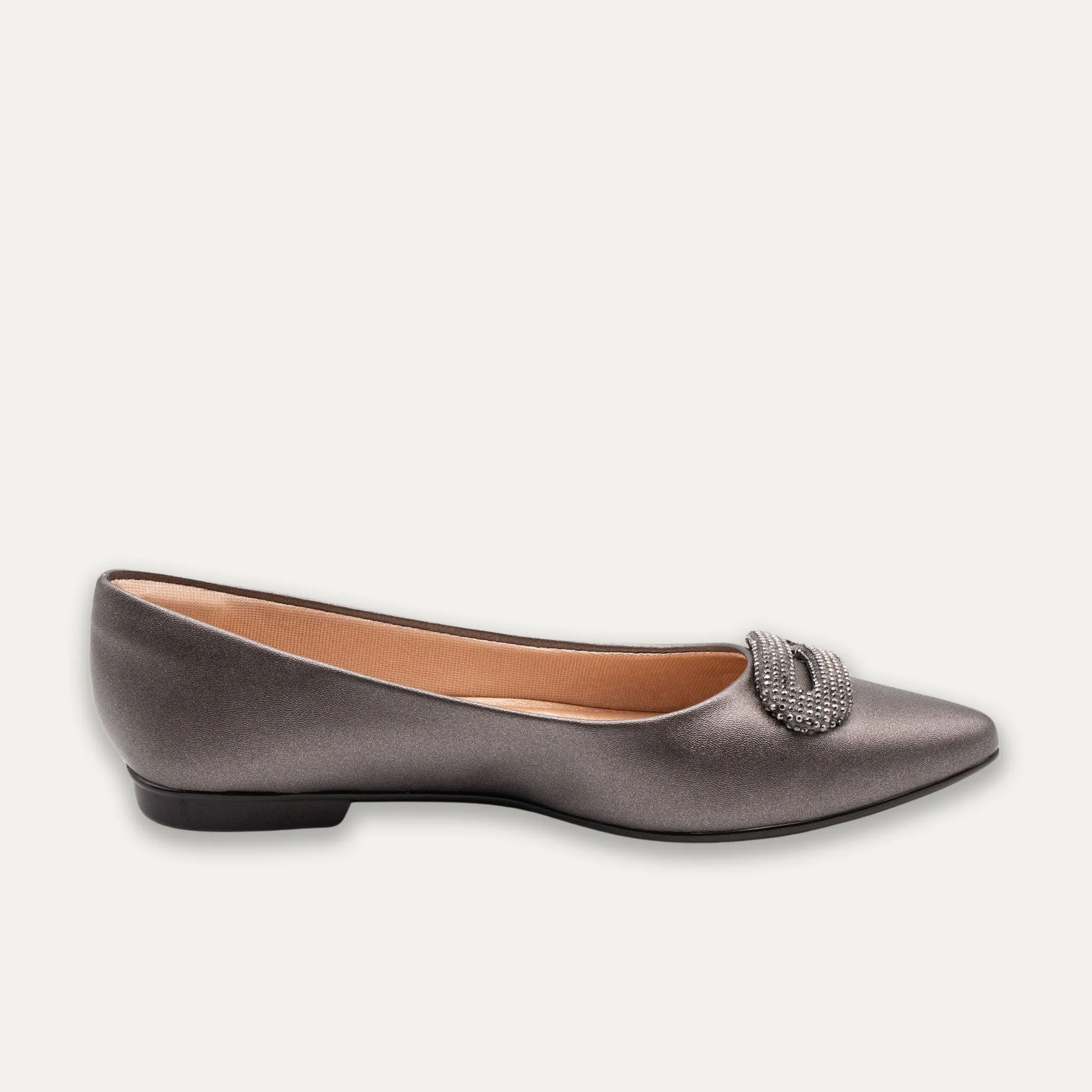 Adelina Onix Pointed Toe Flats