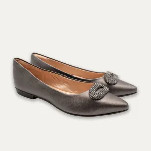 Adelina Onix Pointed Toe Flats