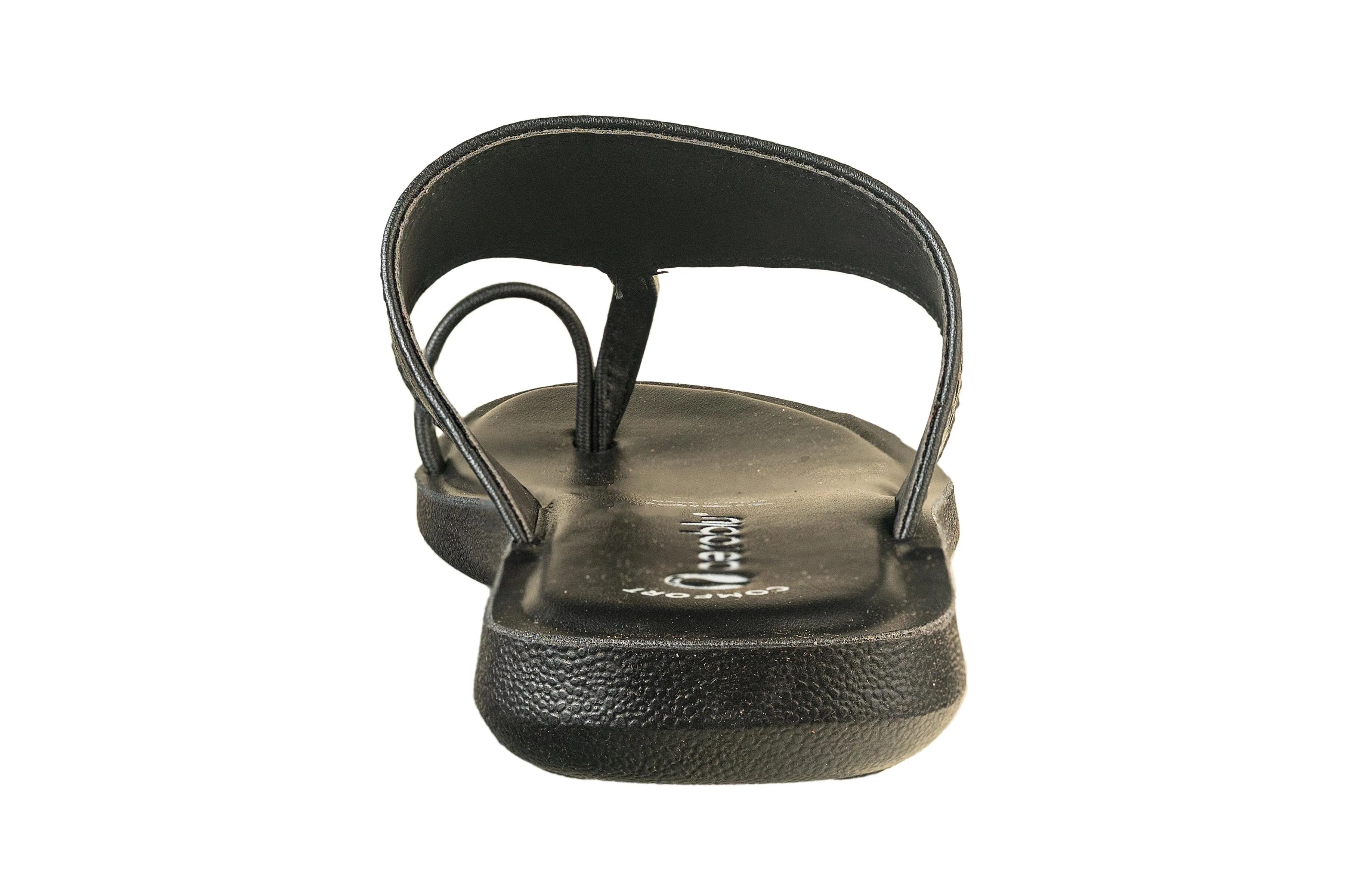 Aeroblu Ladies Black Chappal PU (Cs Pu C 061 R)
