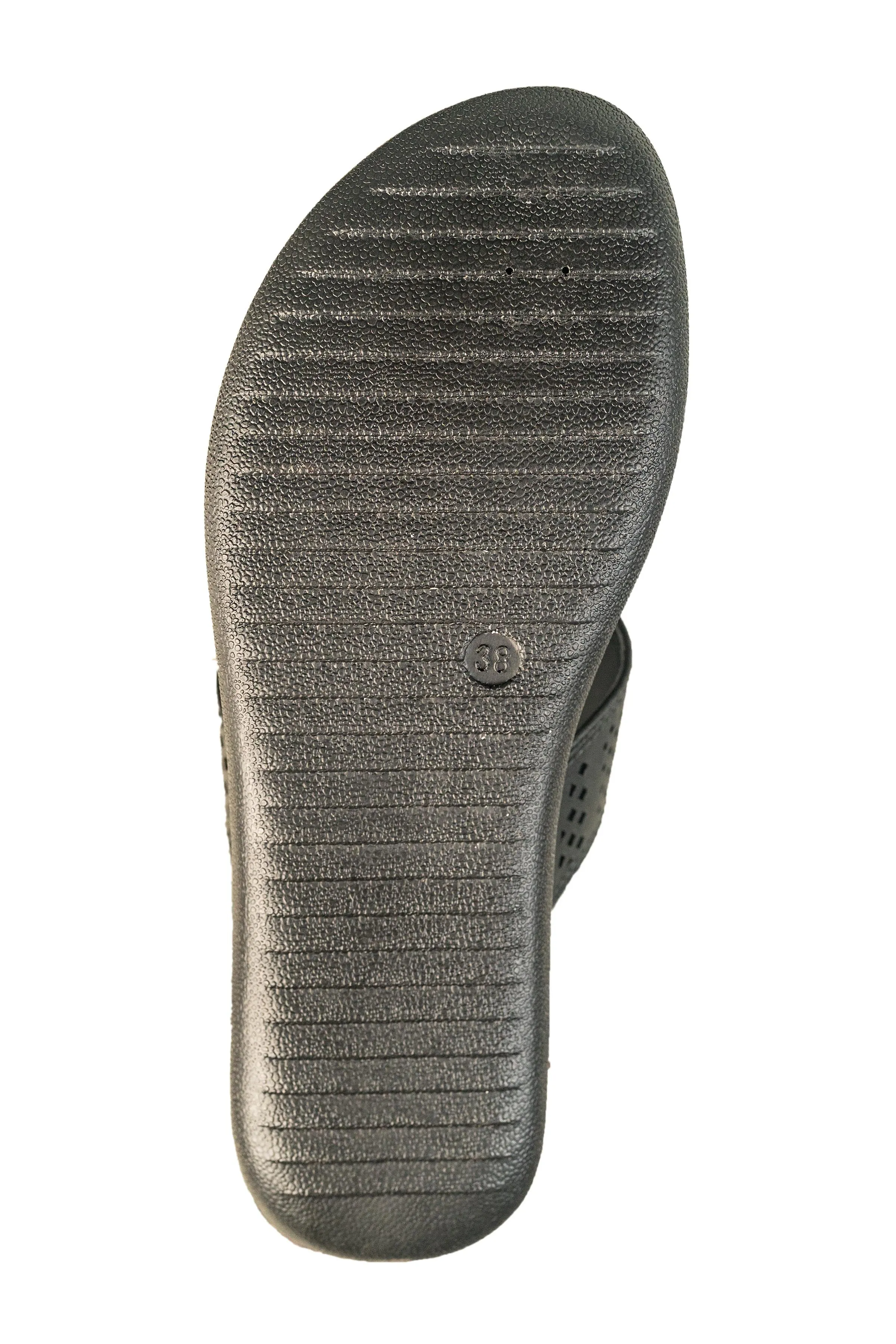 Aeroblu Ladies Black Chappal PU (Cs Pu C 061 R)