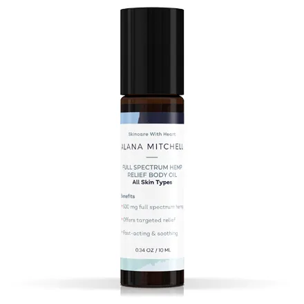 Alana Mitchell Full Spectrum Hemp Relief Body Oil .34oz
