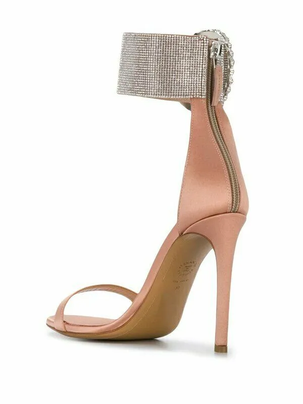 Alexandre Vauthier Pink Joan Embellished High Heels