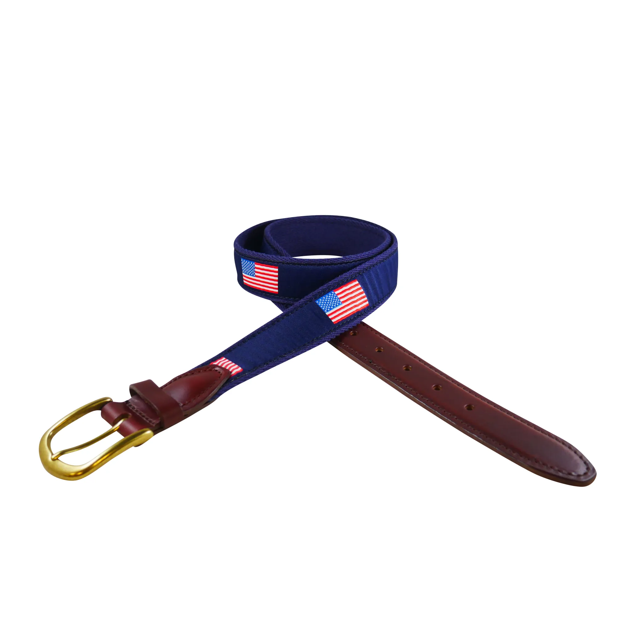American Flag Ribbon Belt