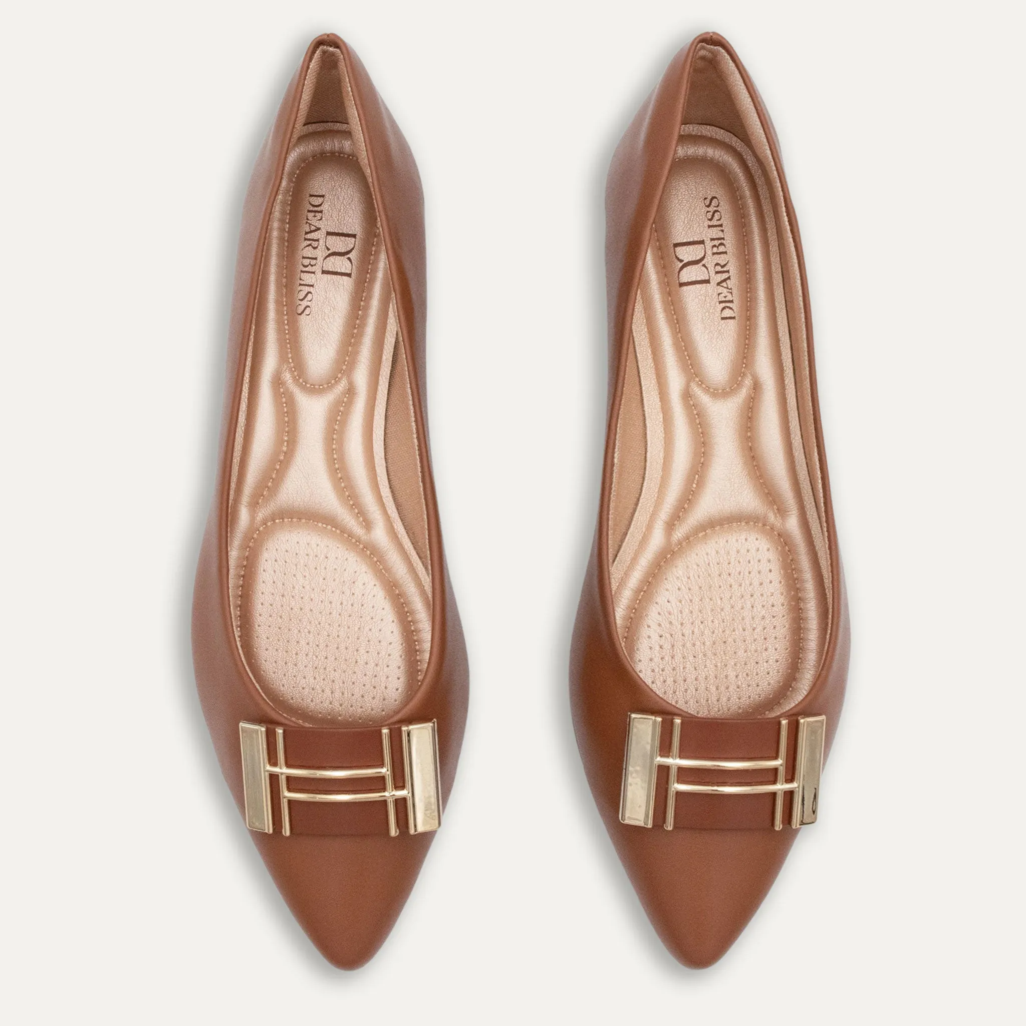 Analia Whisky Pointed Toe Flats