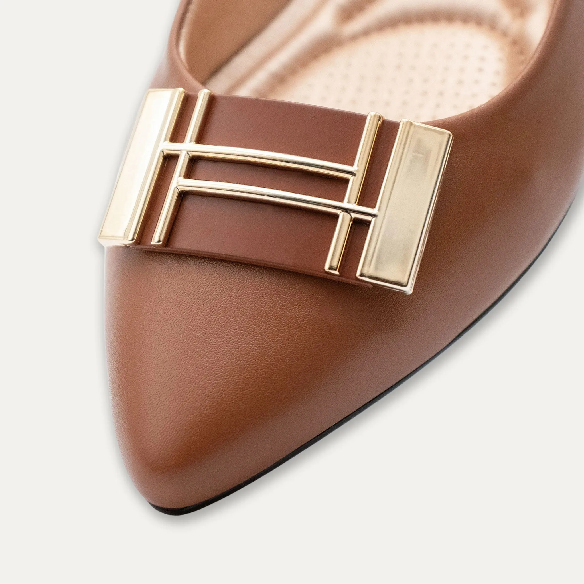 Analia Whisky Pointed Toe Flats