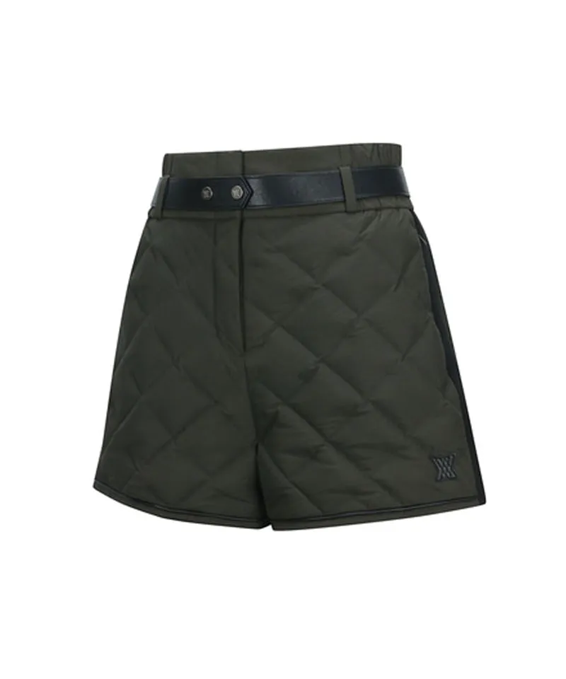 ANEW GOLF Women's Tube Down Set-Up Half Pants - Khaki