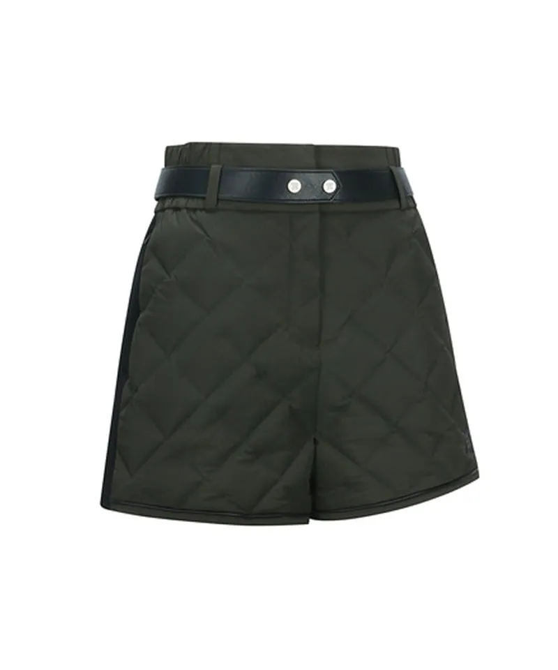 ANEW GOLF Women's Tube Down Set-Up Half Pants - Khaki