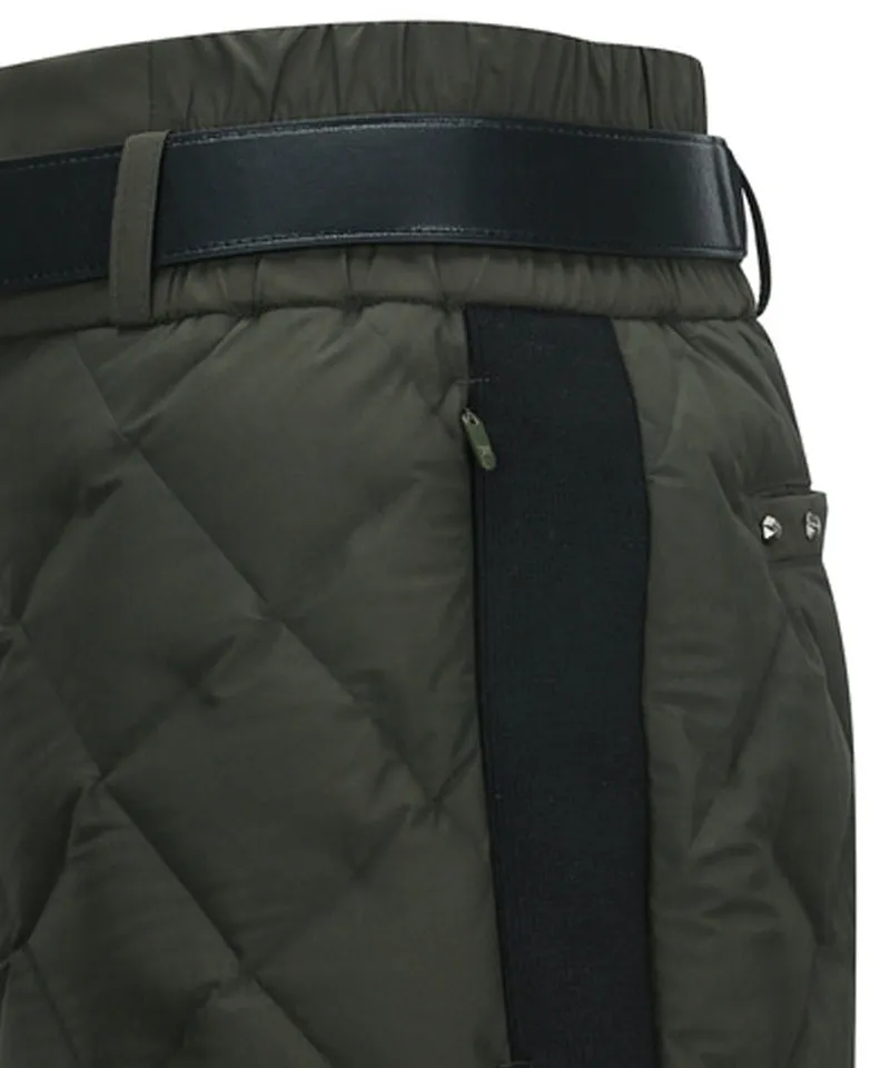 ANEW GOLF Women's Tube Down Set-Up Half Pants - Khaki