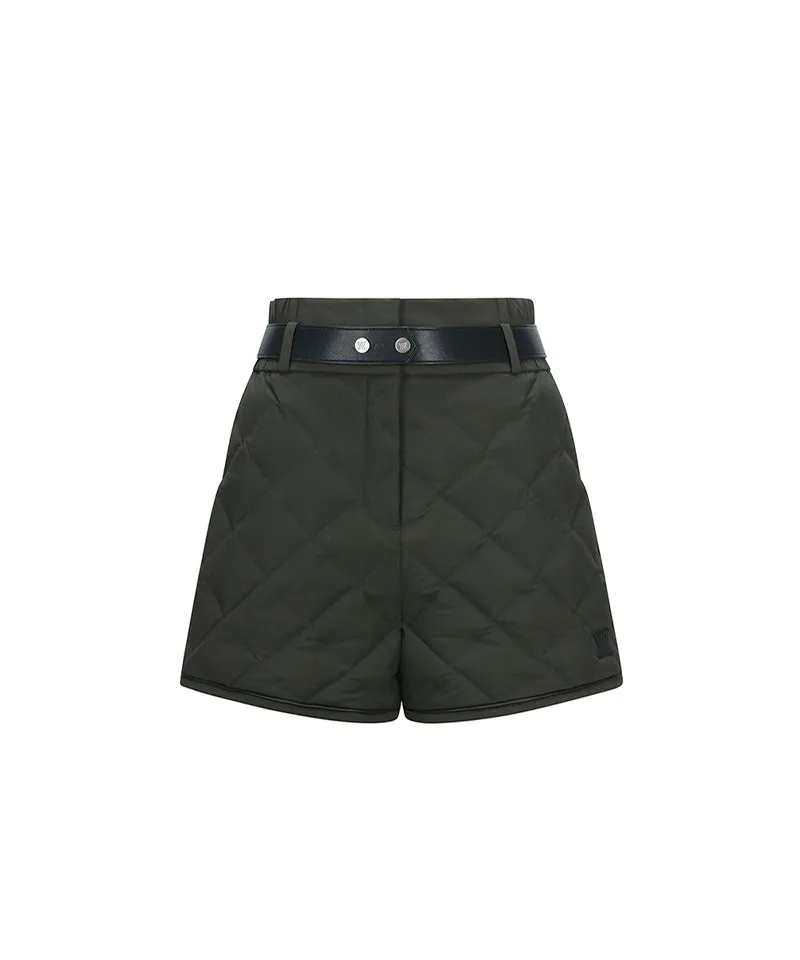 ANEW GOLF Women's Tube Down Set-Up Half Pants - Khaki