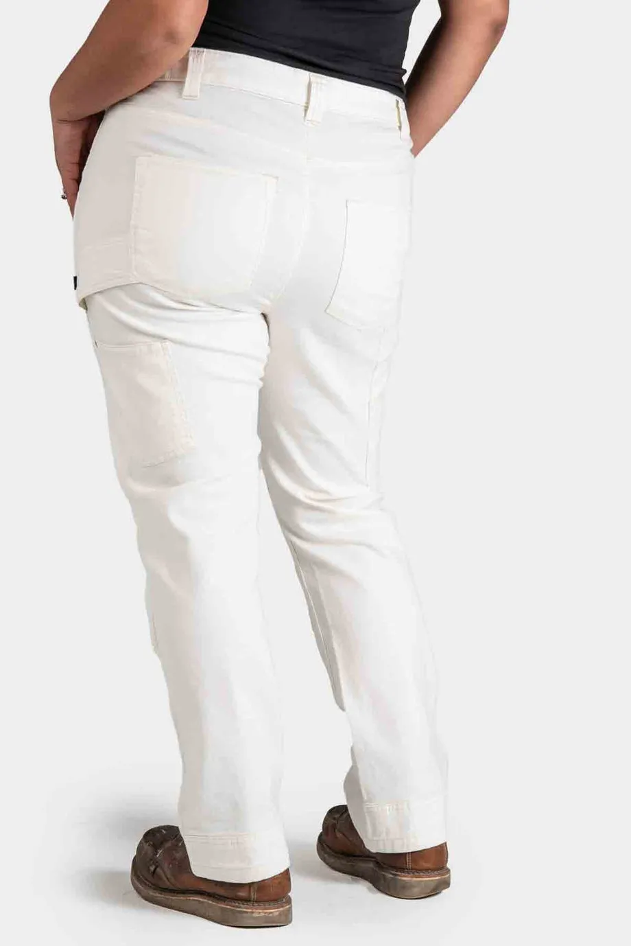Anna Task Pant - Painter's White