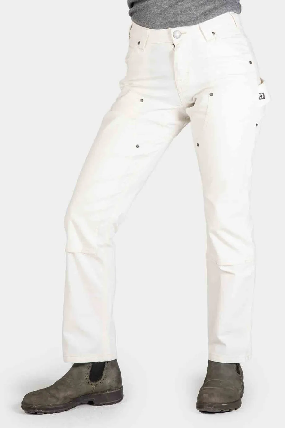 Anna Task Pant - Painter's White