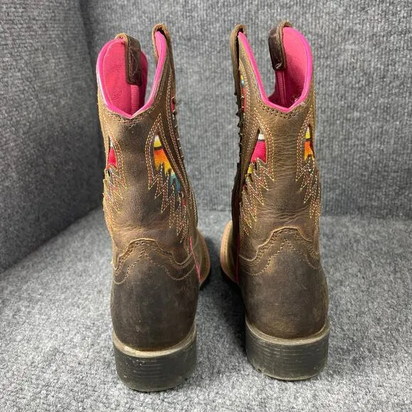 Ariat Youth Quickdraw VentTEK Western Boots Size 11 Multicolor