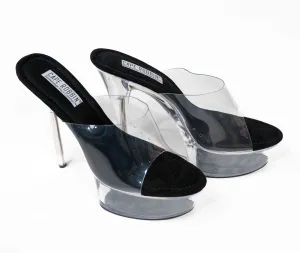 Ariellie Stiletto Clear Heels