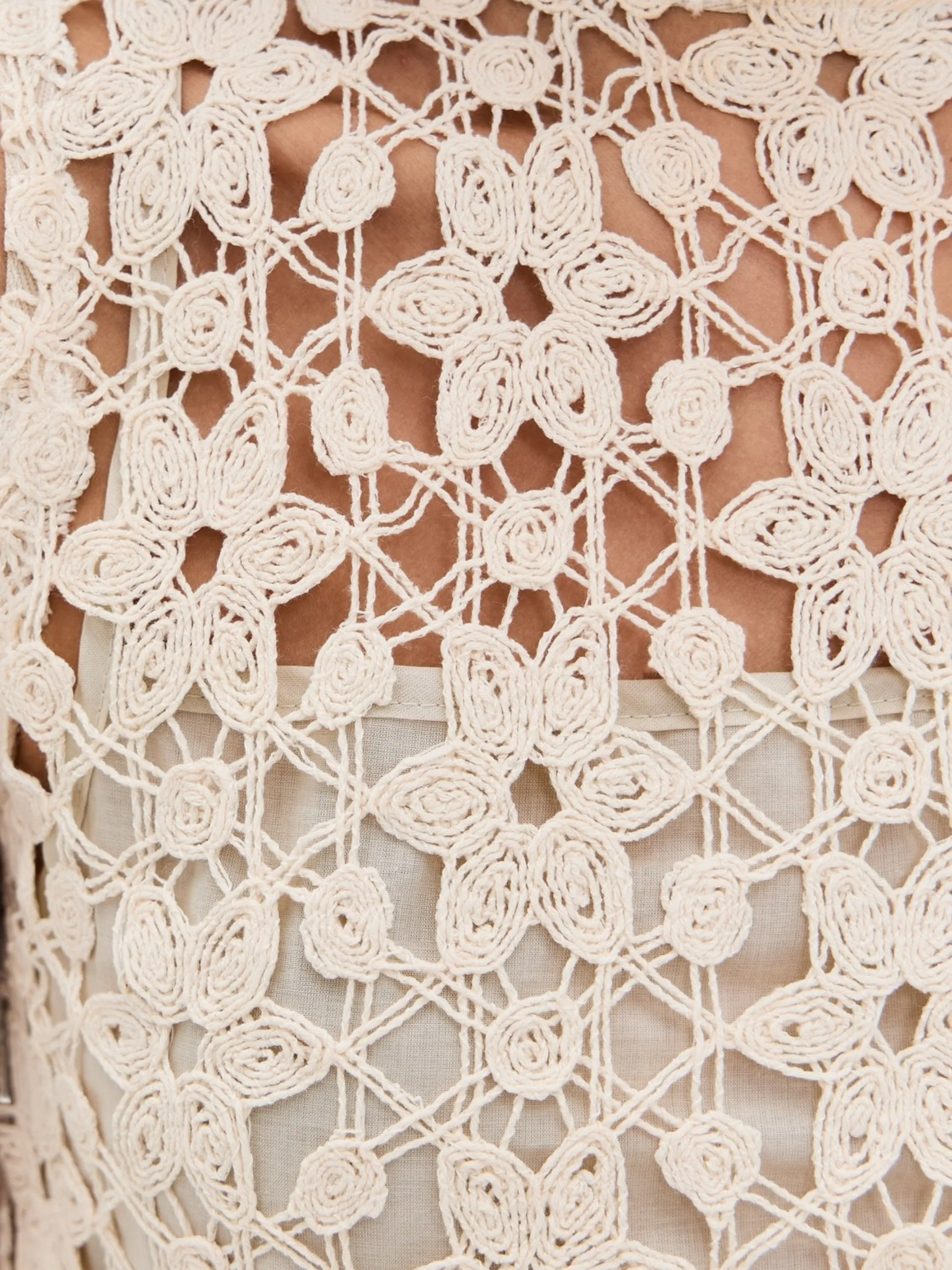 ARUM LACE CREAM DRESS