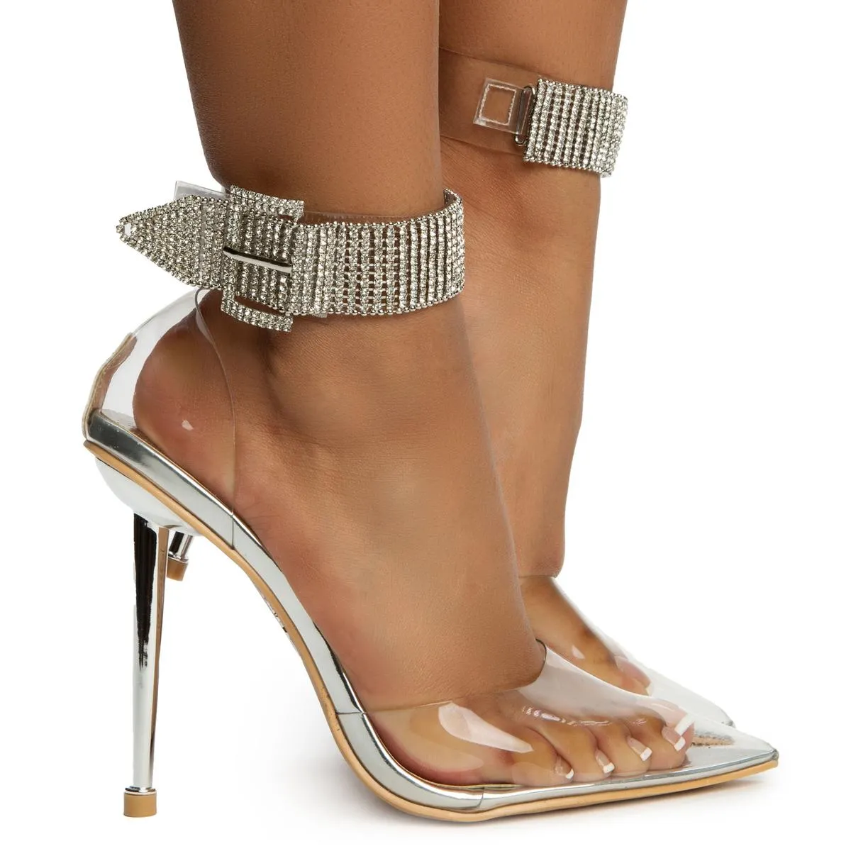 Audien Clear Pump Heel