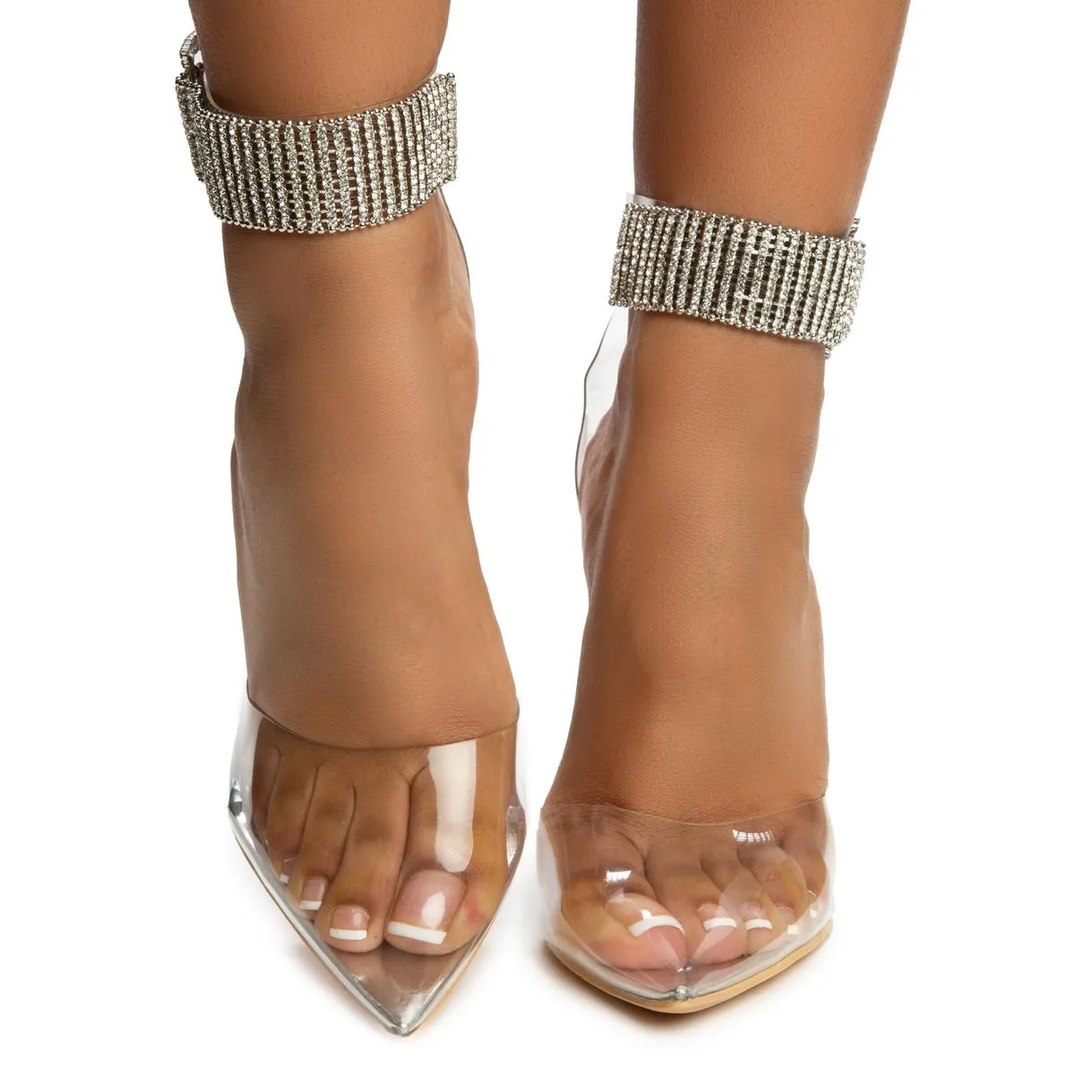 Audien Clear Pump Heel