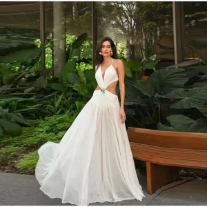 AureliaNoir™ Backless Grace Dress