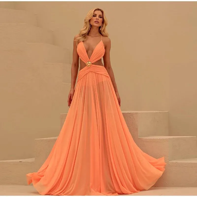 AureliaNoir™ Backless Grace Dress