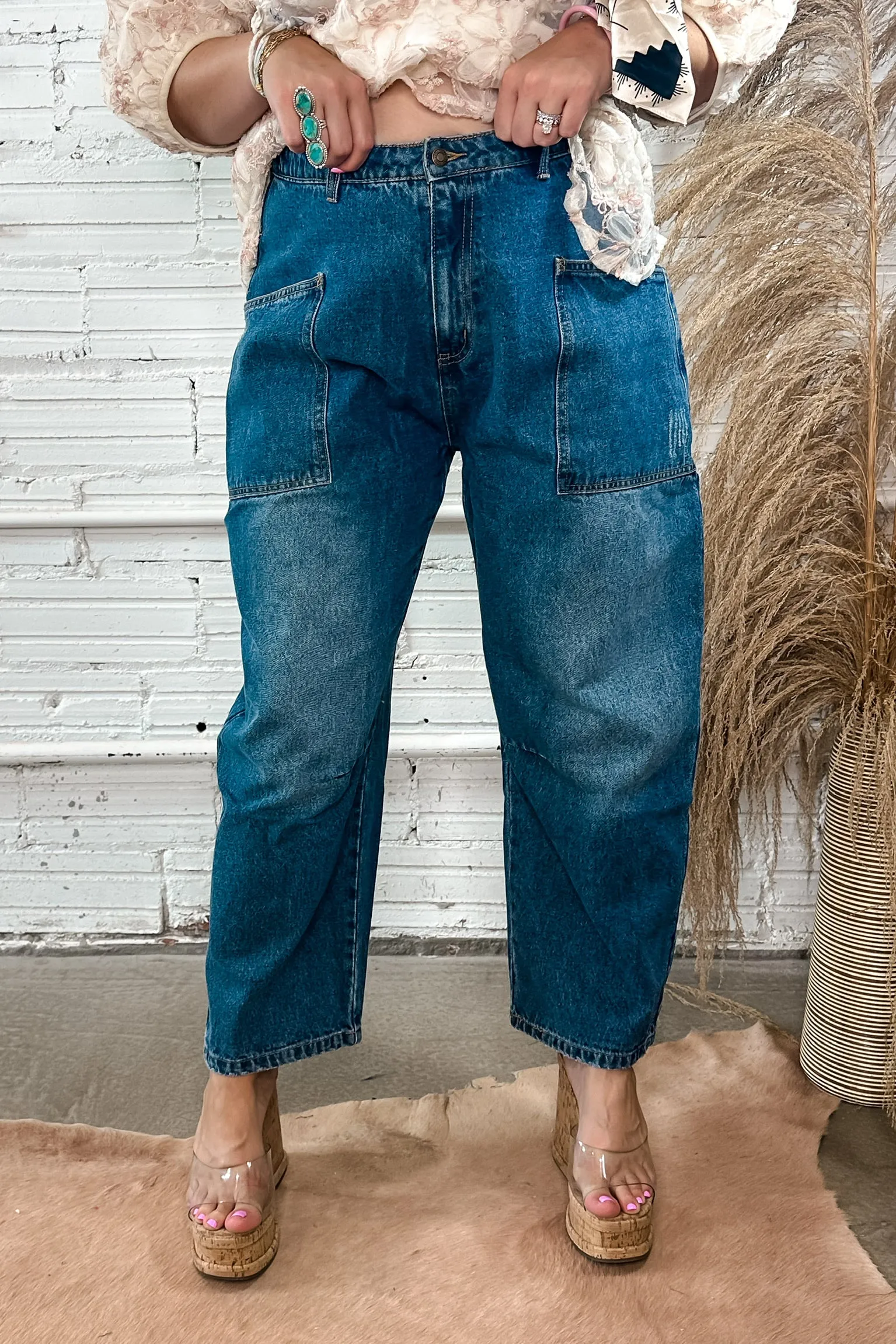 Barrel Jean - Indigo