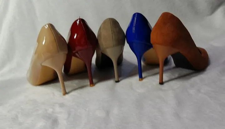 Beige Stilleto Heels
