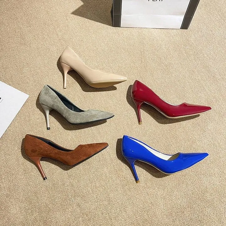Beige Stilleto Heels