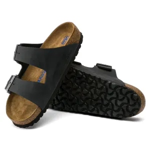 Birkenstock Arizona Soft Footbed Oiled Leather 752481 Color: Black