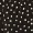 Black Spotty Square Neck Elasticated Swing Dress