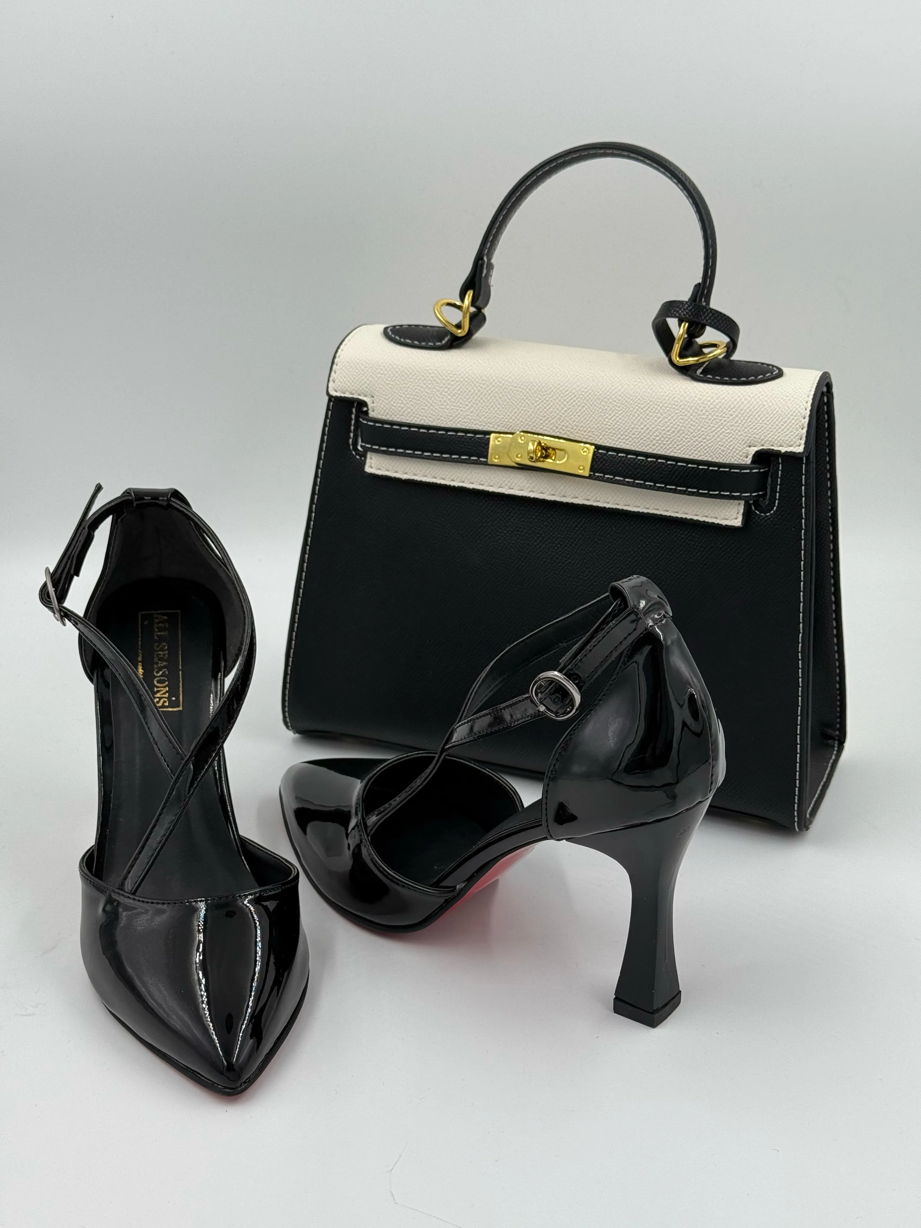 Black Stiletto Heels