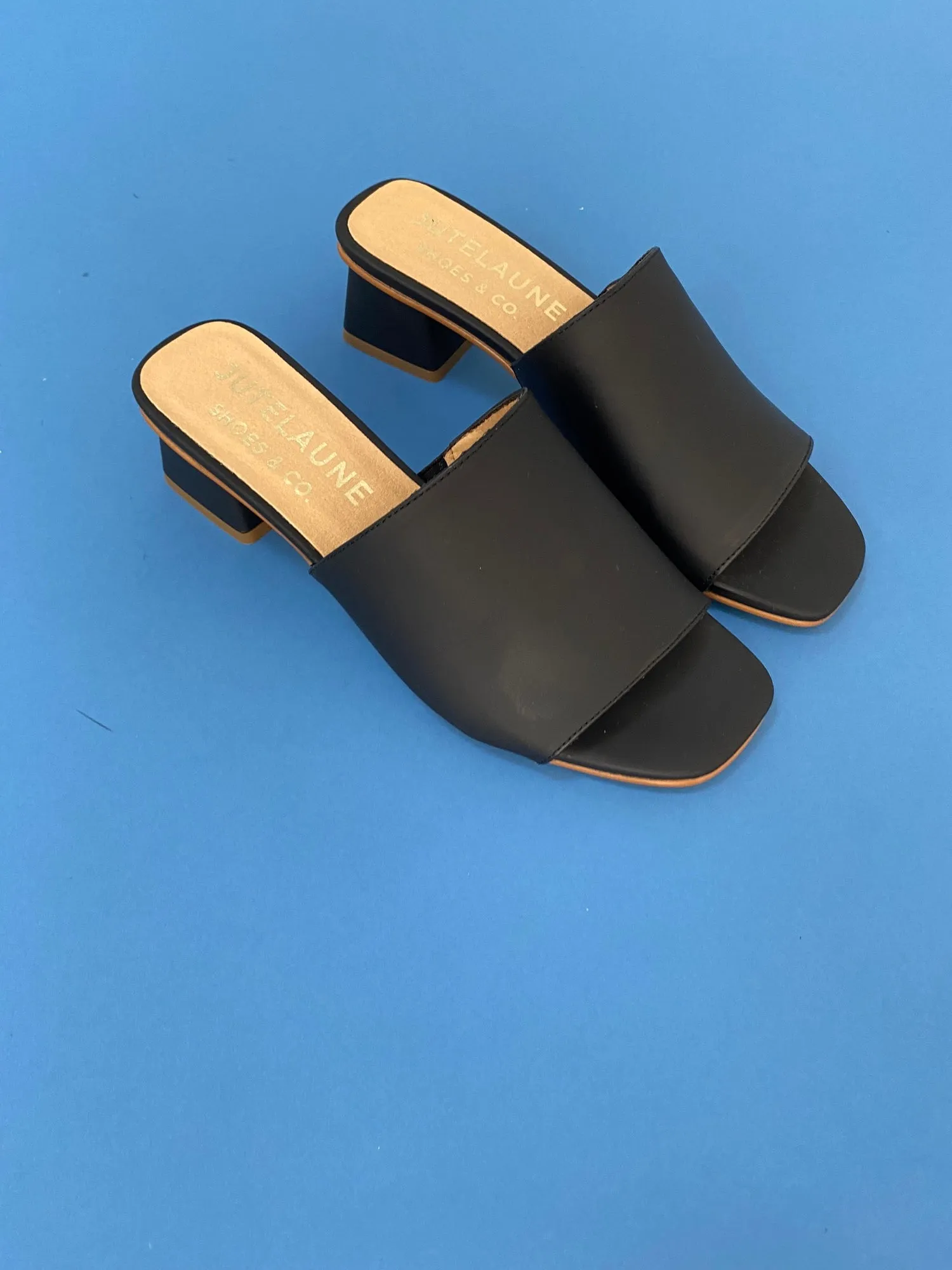 Black Vegan Heels