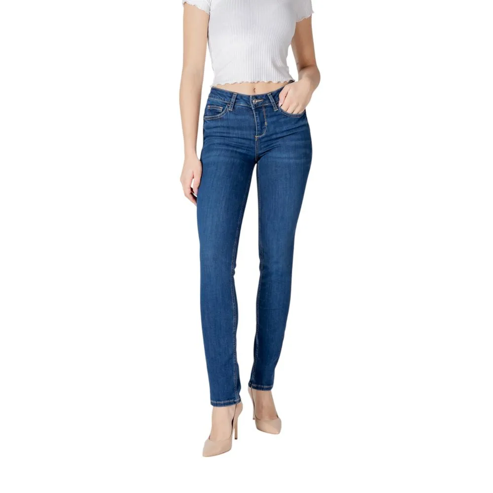 Blue Cotton Jeans & Pant