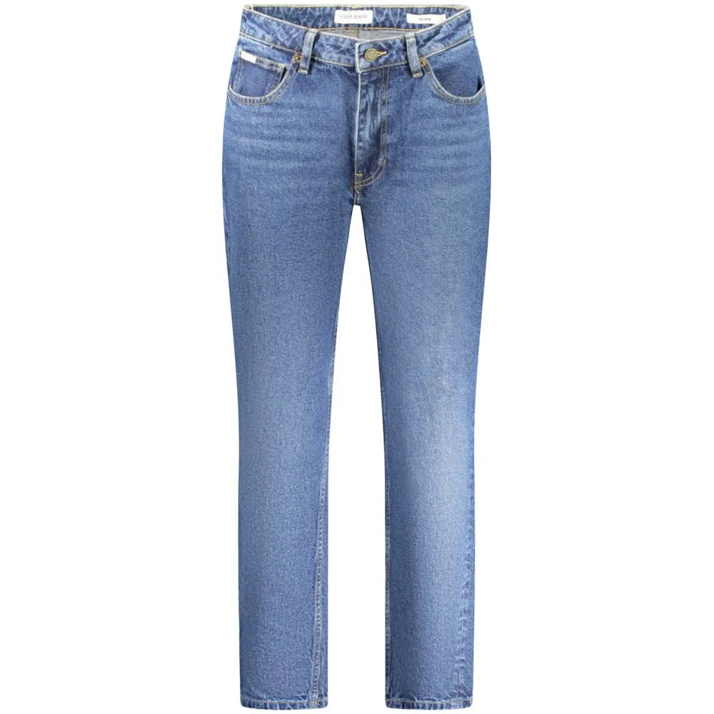 Blue Cotton Jeans & Pant