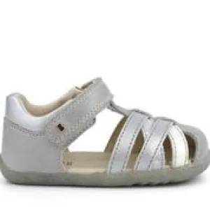 Bobux Step Up Cross Jump - Silver Pearl   Silver