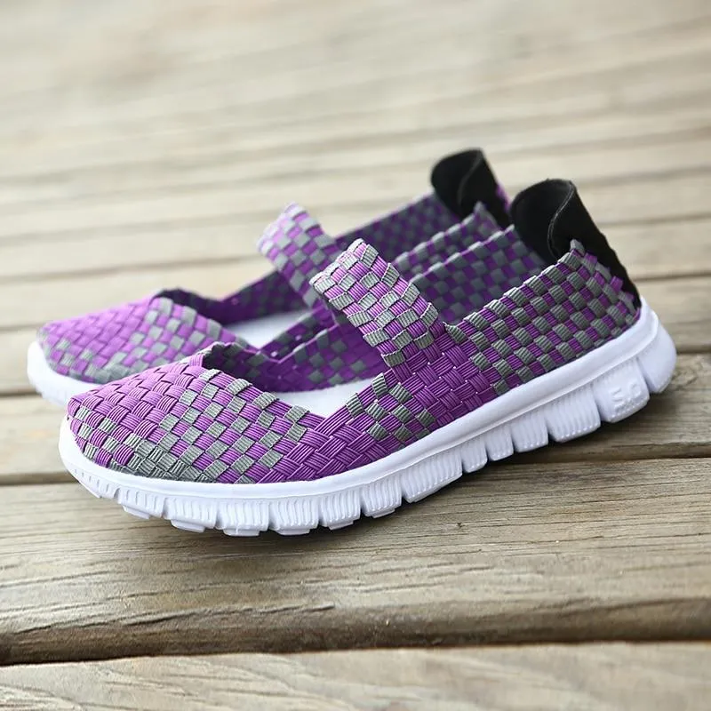 Breathable Casual Shoes Woman Flats Fashion Women Platform Shoes